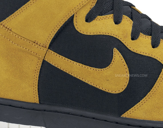 Nike Dunk High Gold Dart Black Sail Summary