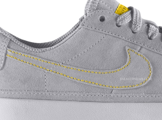 Nike Wmns Blazer Low Livestrong Wolf Grey 3