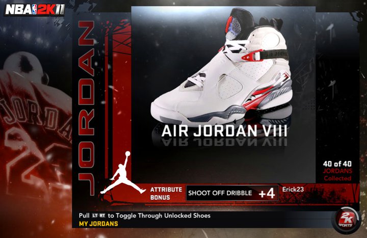 Nba 2k11 Air Jordan Series Shoes 12