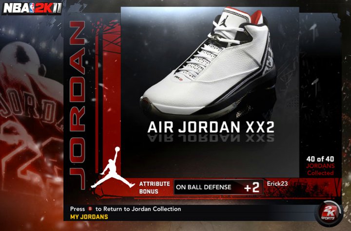 Nba 2k11 Air Jordan Series Shoes 26