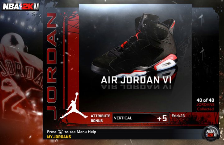 Nba 2k11 Air Jordan Series Shoes 9