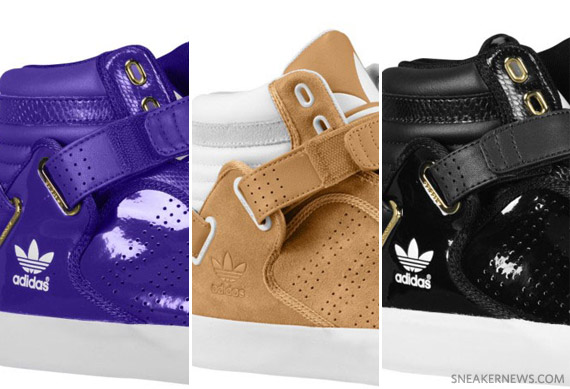 adidas Originals adiRise Mid – Holiday 2010 Colorways