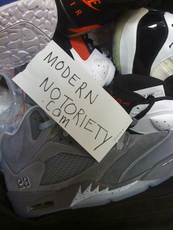 Air Jordan V Cool Grey Spring 2011 Teaser 04