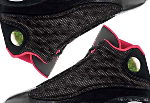 Air Jordan Xiii Retro Gs Black Voltage Cherry 1