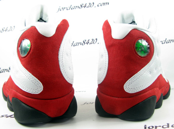 Air Jordan Xiii White Varsity Red Black Jordan8420 05