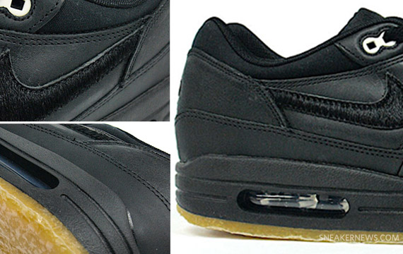 Nike Air Max 1 Premium Black Crepe Sole Available 1