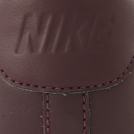 Nike All Court Low Burgundy Leather White 02