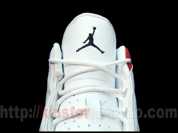 Air Jordan Xiii White Varsity Red Black Kinstor 06