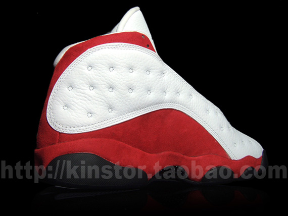 Air Jordan Xiii White Varsity Red Black Kinstor 10