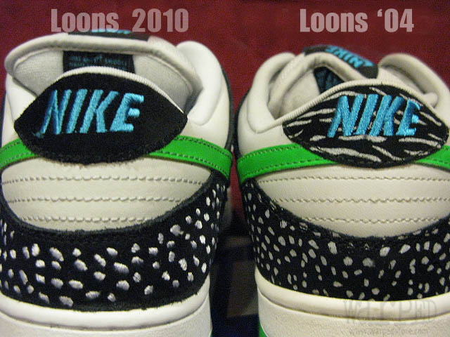 Nike SB Dunk Low 'Loon' - Sample vs. Retail Comparison