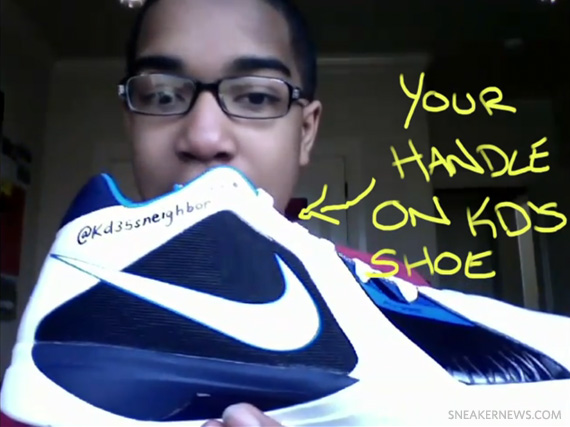 Kevin Durant's Nike Zoom KD III Twitter Contest