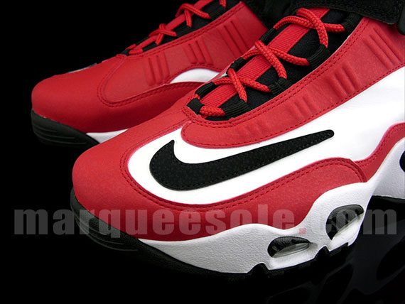 Nike Air Griffey Max 1 - White - Black - Sport Red - Metallic Silver