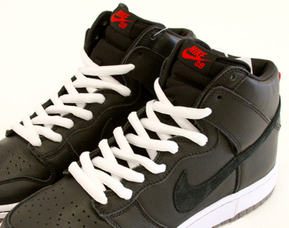 Nike SB Dunk High – Black – White | Unreleased Sample on eBay