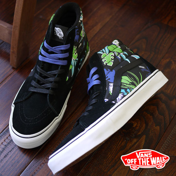 Vans Sk8hi Aloha Parrots 04