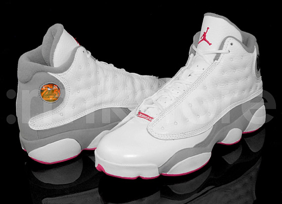 Air Jordan Xiii Retro Gs White Spark Stealth Rmk 2