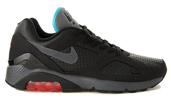 Nike Air 180 Black Infrared Blue Perf 06