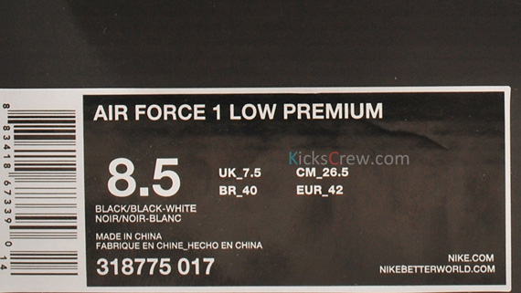 Nike Air Force 1 Low Bearbrick 2010 09