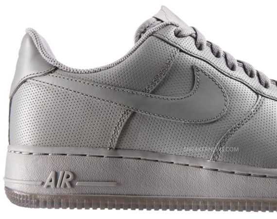 Nike Air Force 1 Low Grey Perf Ice Sole 04