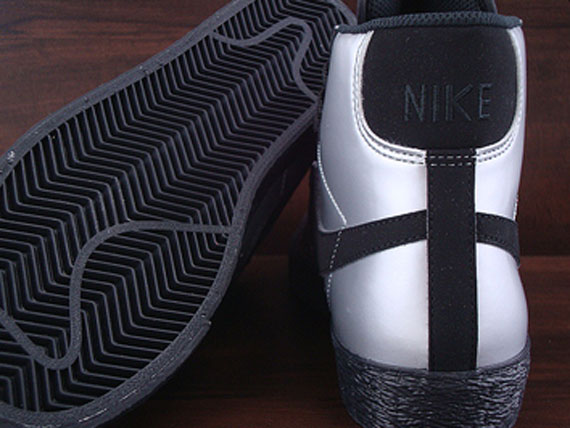 Nike Blazer Mid Gs Silver Foamposite 02