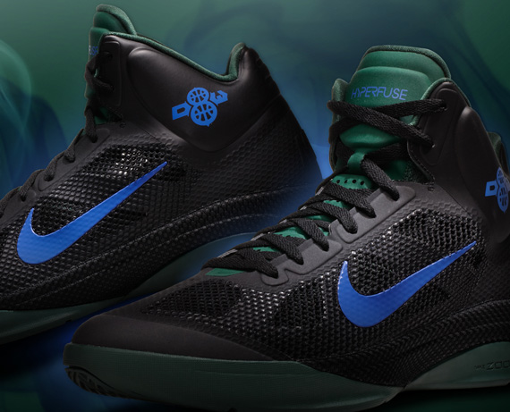 Nike Zoom Hyperfuse Deron Williams Black Away Pe House Of Hoops 03