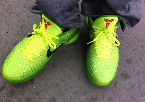 Nike Zoom Kobe Vi Grinch New Images 1