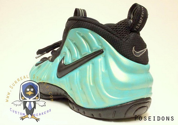 Poseidon Nike Air Foamposite Custom