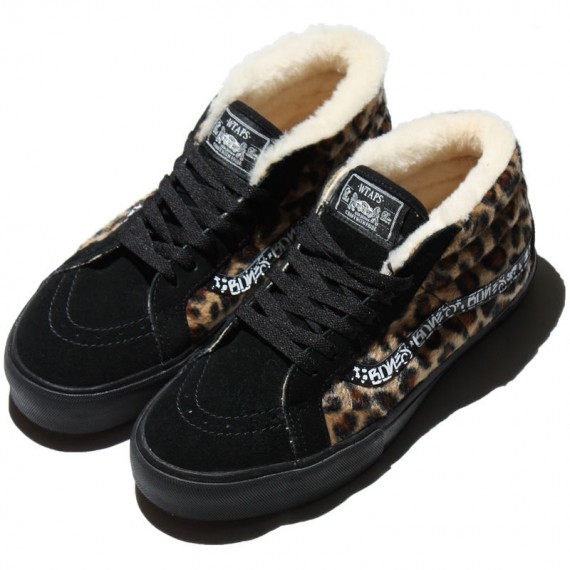 Wtap Vans Syndicate Sk8 Mid Leopard Sherpa 01 570x570
