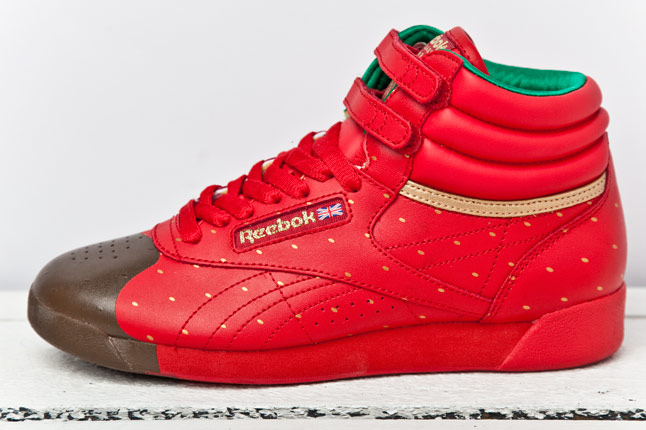 Reebok F S Hi Valentine Red Gold 1 1