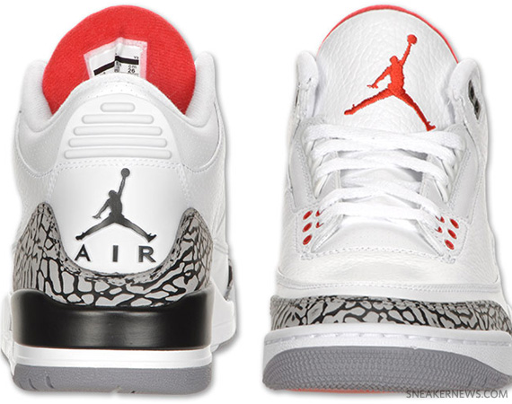 Air Jordan III - White - Cement Grey | Still Available @ Finishline