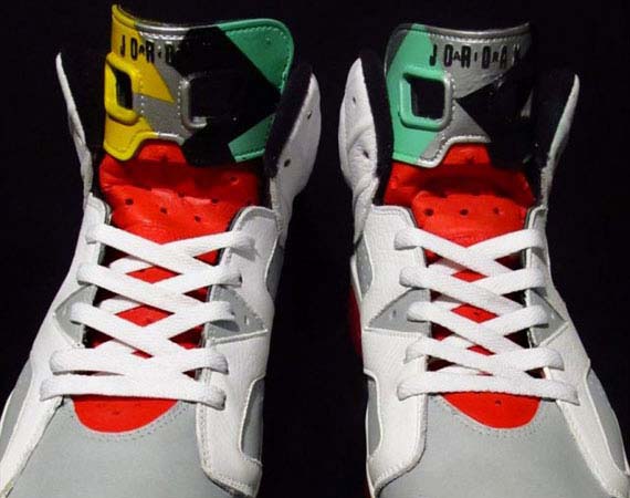 Air Jordan Vi Hare Custom 01