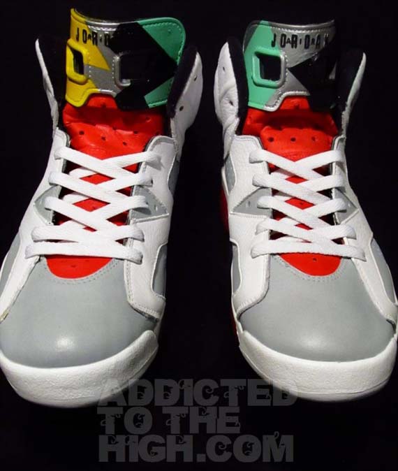 Air Jordan Vi Hare Custom 03