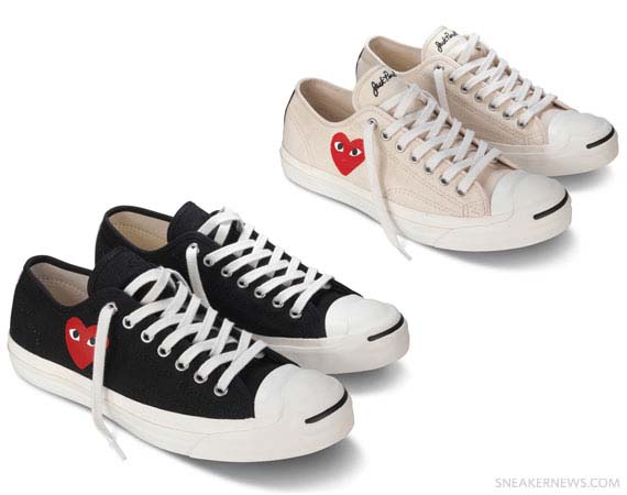 Comme des Garçons PLAY x Converse Jack Purcell - March 2011