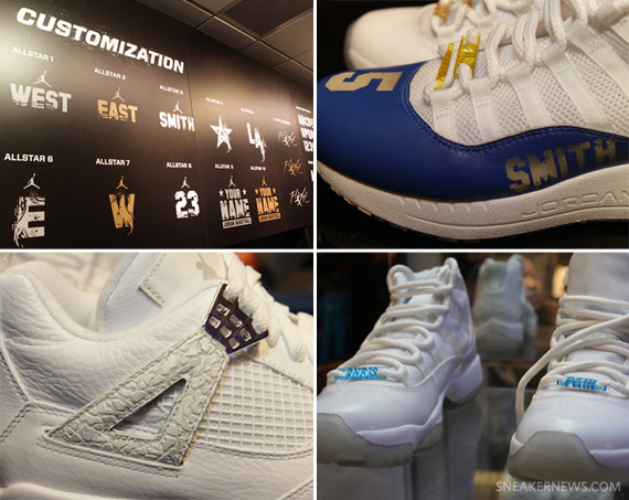Jordan Brand Customization Station Footaction Summary