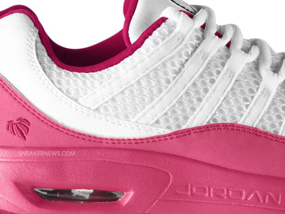 Jordan CMFT Viz Air 11 GS 'FTLOTG' - White - Brilliant Magenta