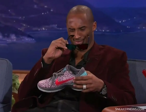 Kobe Bryant & Nike Zoom Kobe VI 3-D on Conan O’Brien