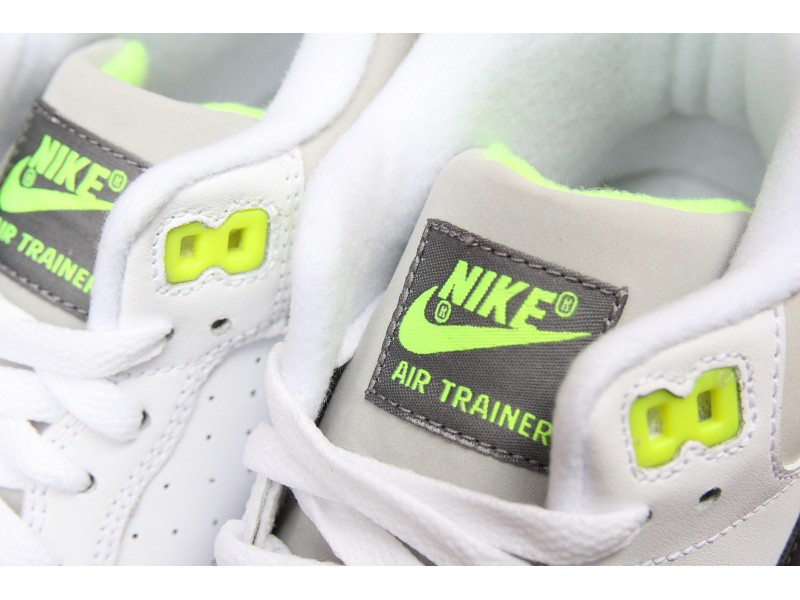 Nike Air Trainer 1 Mid Neutral Grey Black Dark Shadow White