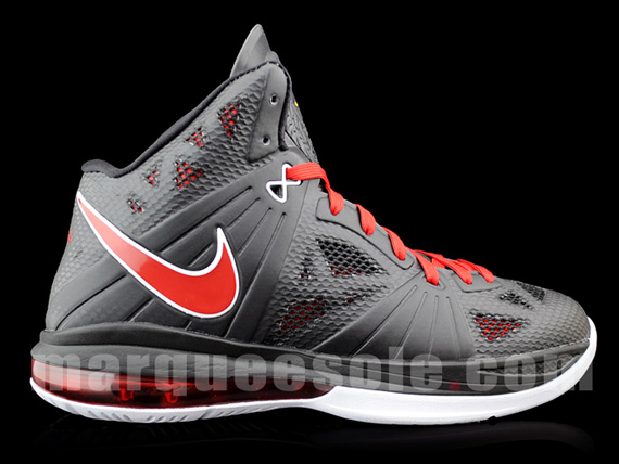 Nike Lebron 8 Ps Black Red White 06