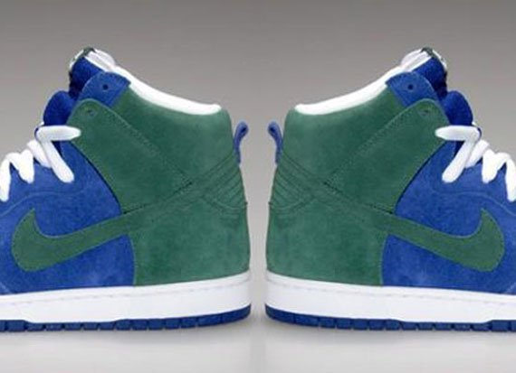 Nike SB Dunk High 'Seahawks' - NFL Pack