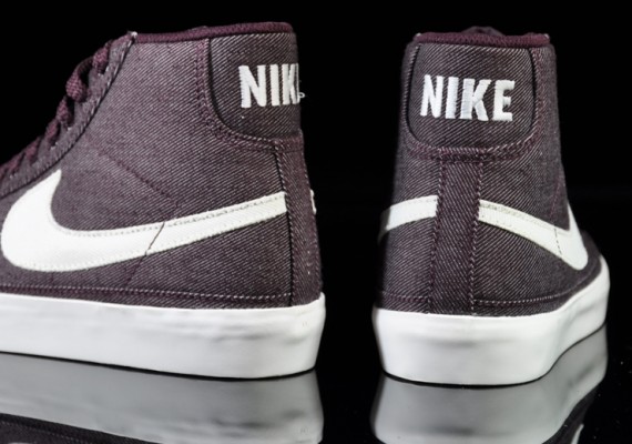 Nike WMNS Blazer Mid – Deep Burgundy Denim | Available