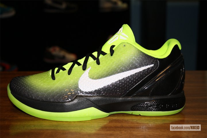 Nike Zoom Kobe Vi Id Color Fade Black Neon 1