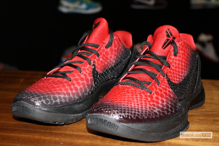 Nike Zoom Kobe Vi Id Color Fade Black Red 2