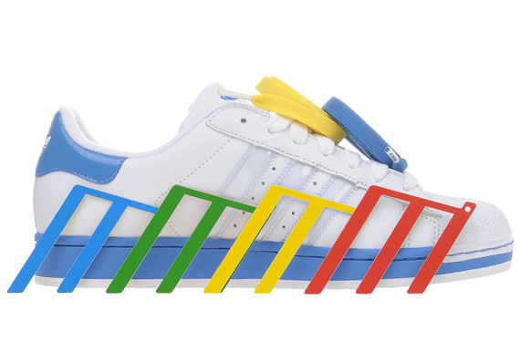 Adidas Originals Superstar Ii Is White Fresh Blue 04