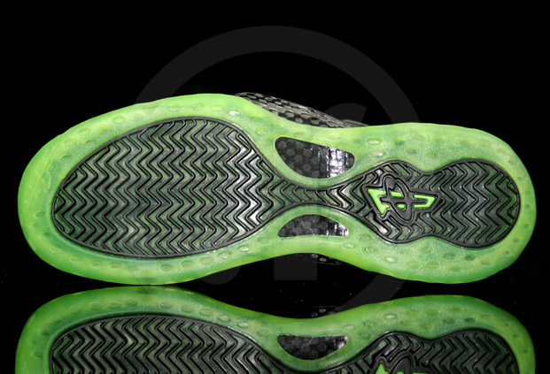 Air Foamposite Black Electric Green 05