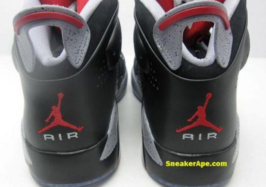 Air Jordan 6-17-23 – Black – Varsity Red – Cement Grey – New Images