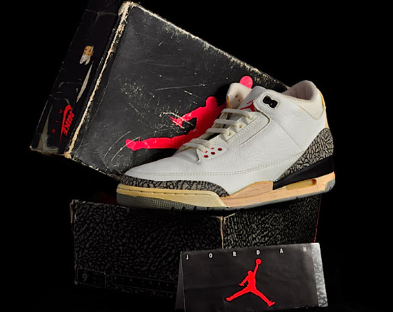 Air Jordan Iii White Cement Og Pair On Ebay 09