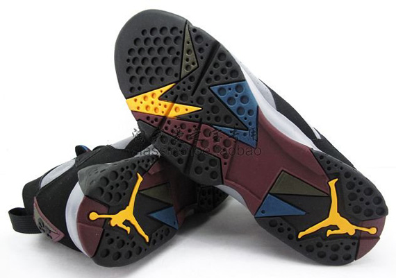 Air Jordan Vii Bordeaux New Detailed Images 02