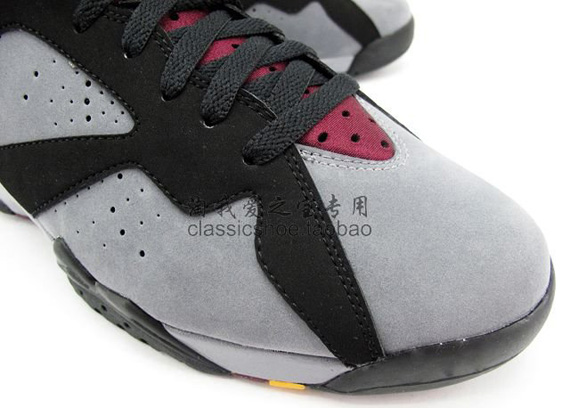Air Jordan Vii Bordeaux New Detailed Images 07