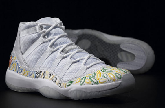 Air Jordan Xi Custom For Chris Paul 01