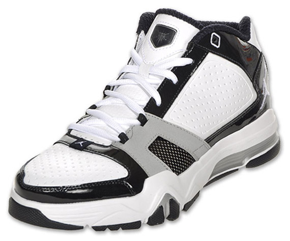 Jordan Jeter Cut - White - Pitch Black - Metallic Silver