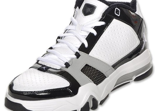 Jordan Jeter Cut – White – Pitch Black – Metallic Silver